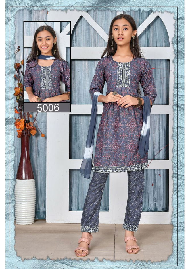 Trendy Jalsa Kids Readymade Girls Wear Catalog
